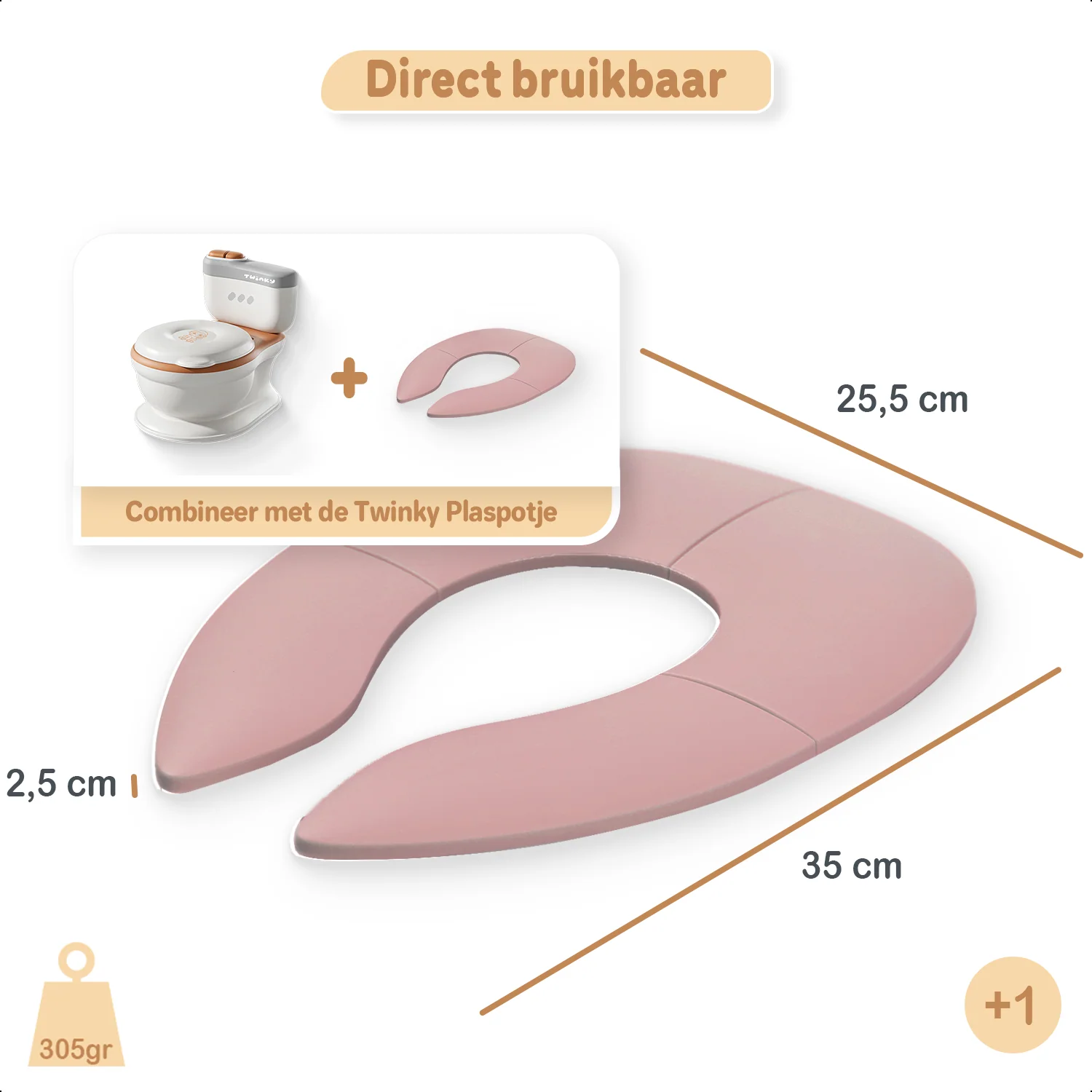 Twinky® Mini Potty – Roze - Image 5