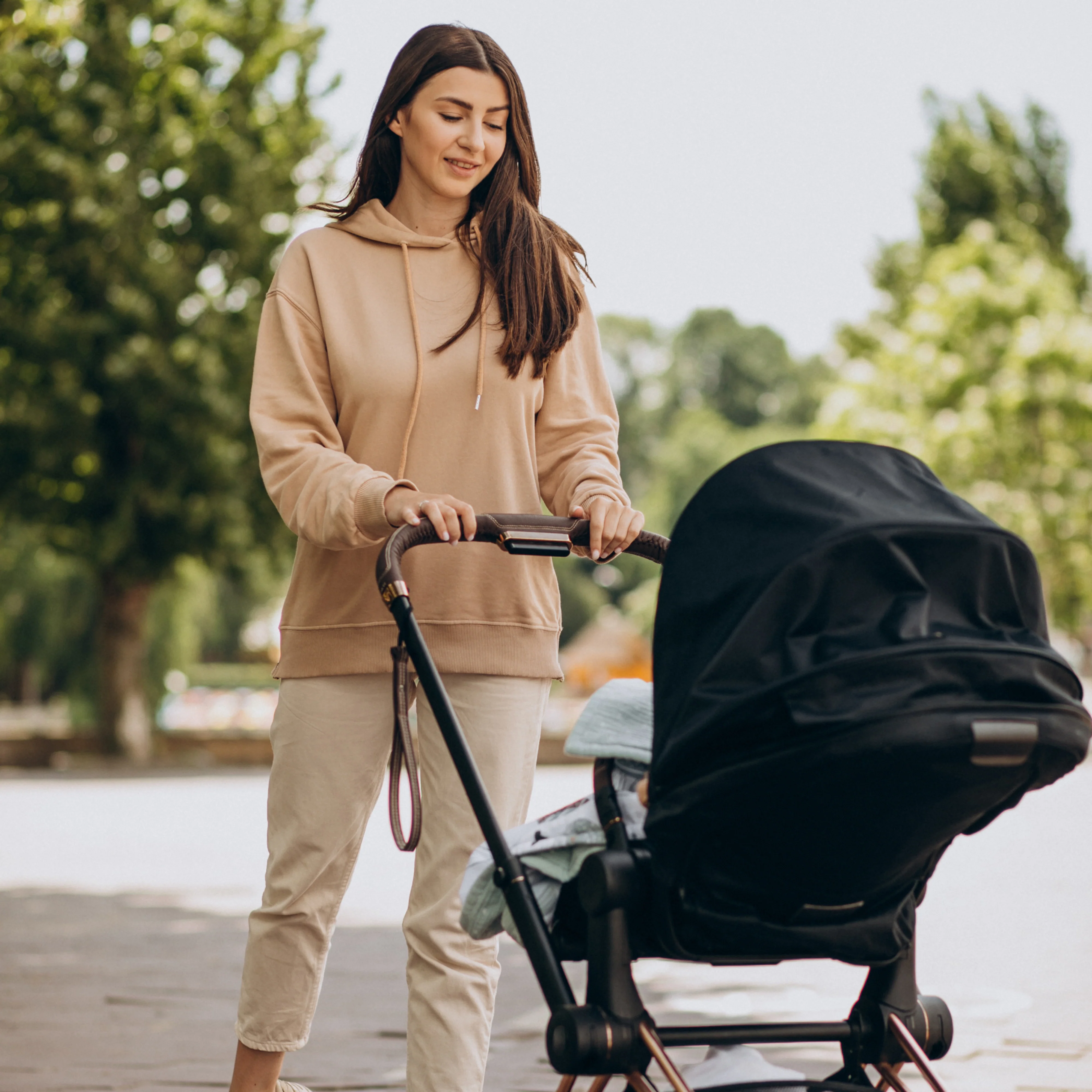 Twinky 4-in-1 Kinderwagen Luxury Set - Grijs - Image 7