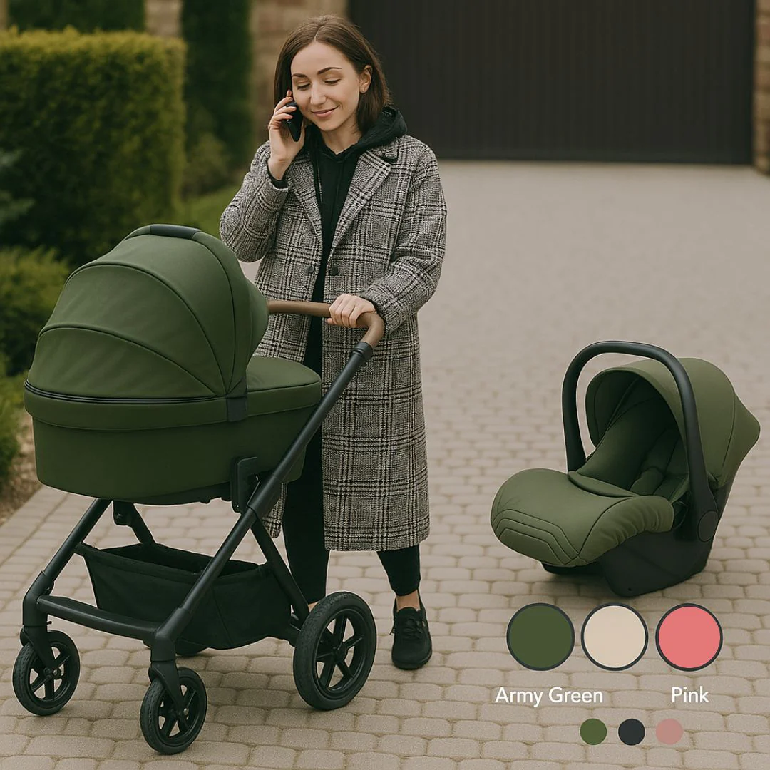 Twinky 4-in-1 Kinderwagen - Beige - Image 4
