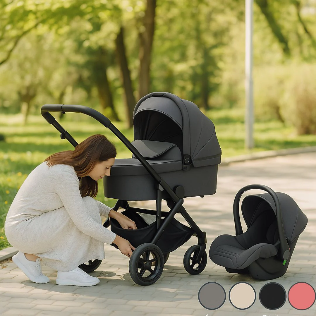 Twinky 4-in-1 Kinderwagen - Beige - Image 5
