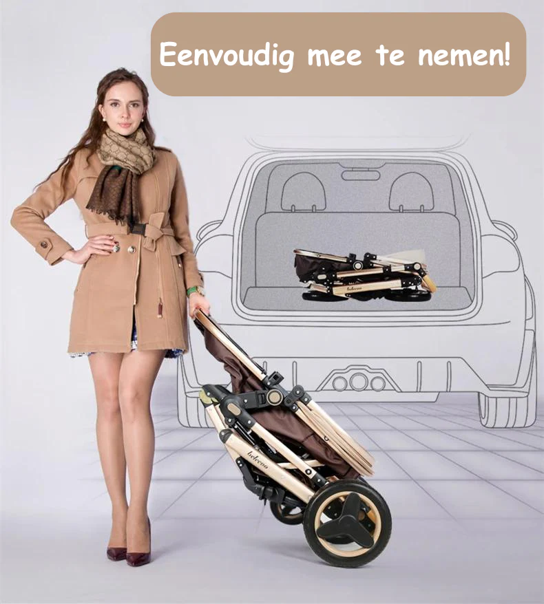 Twinky All-in-1 Kinderwagen  Set - Grijs - Image 8