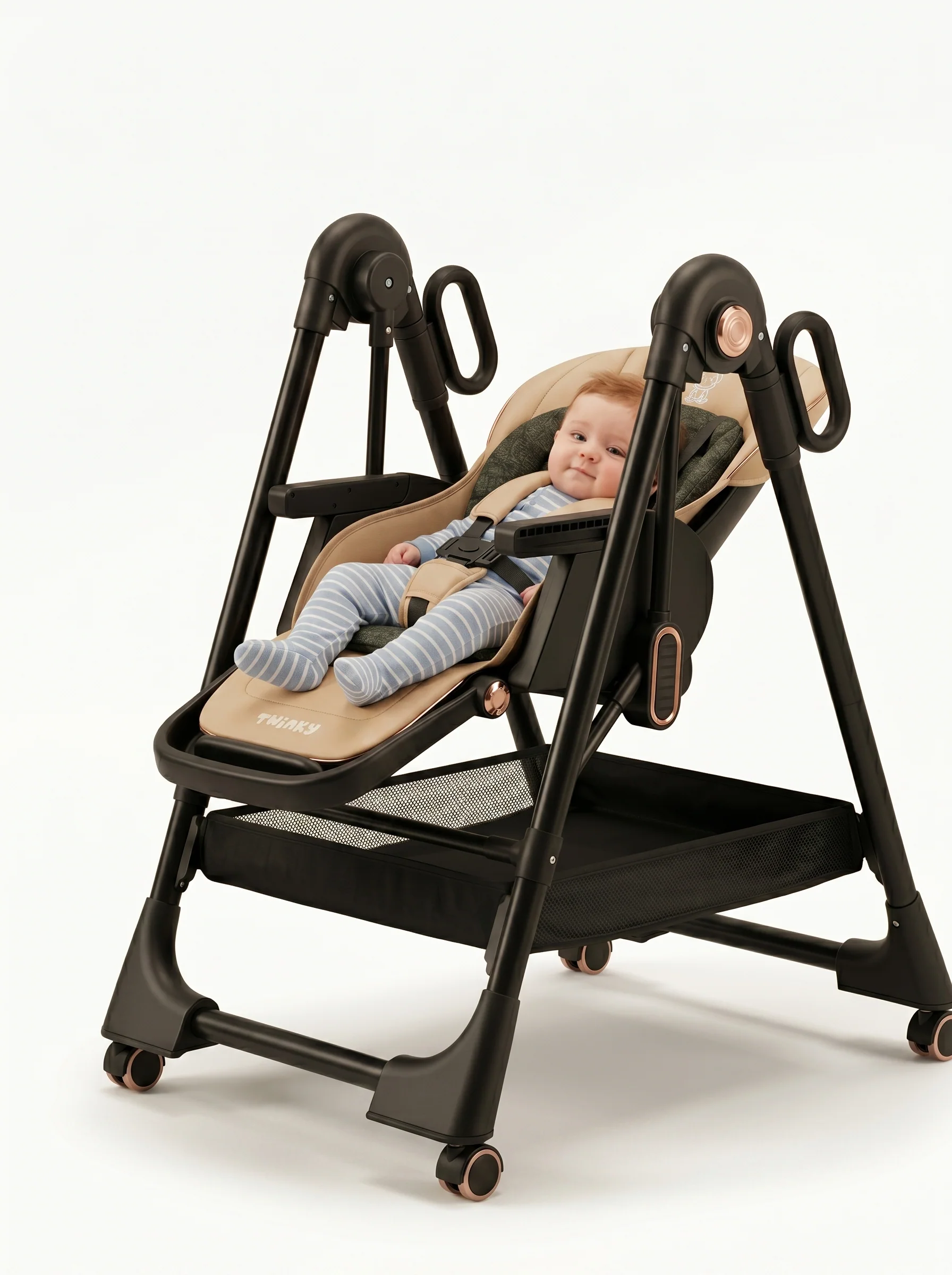 (PRE-ORDER) Twinky Kinderstoel EXPLORE - Cream - Image 7