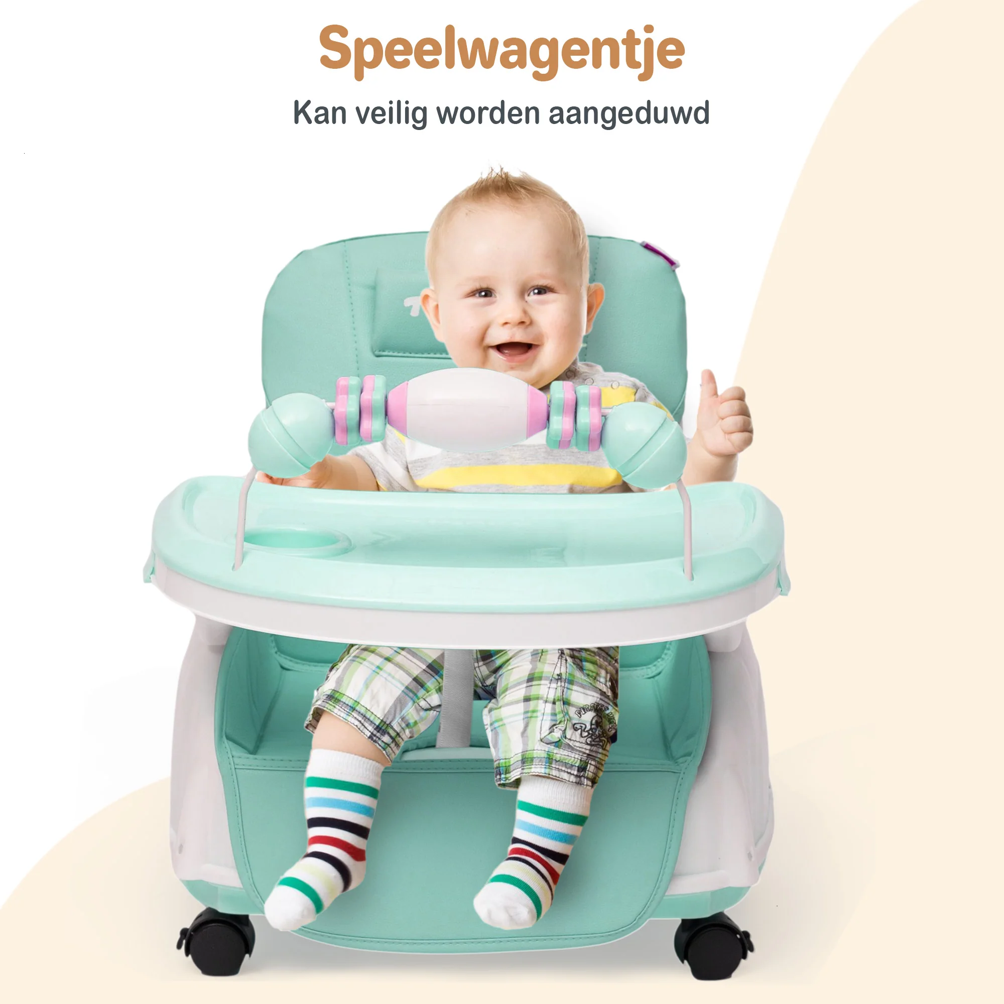 Twinky Kinderstoel - Mint Groen - Image 4