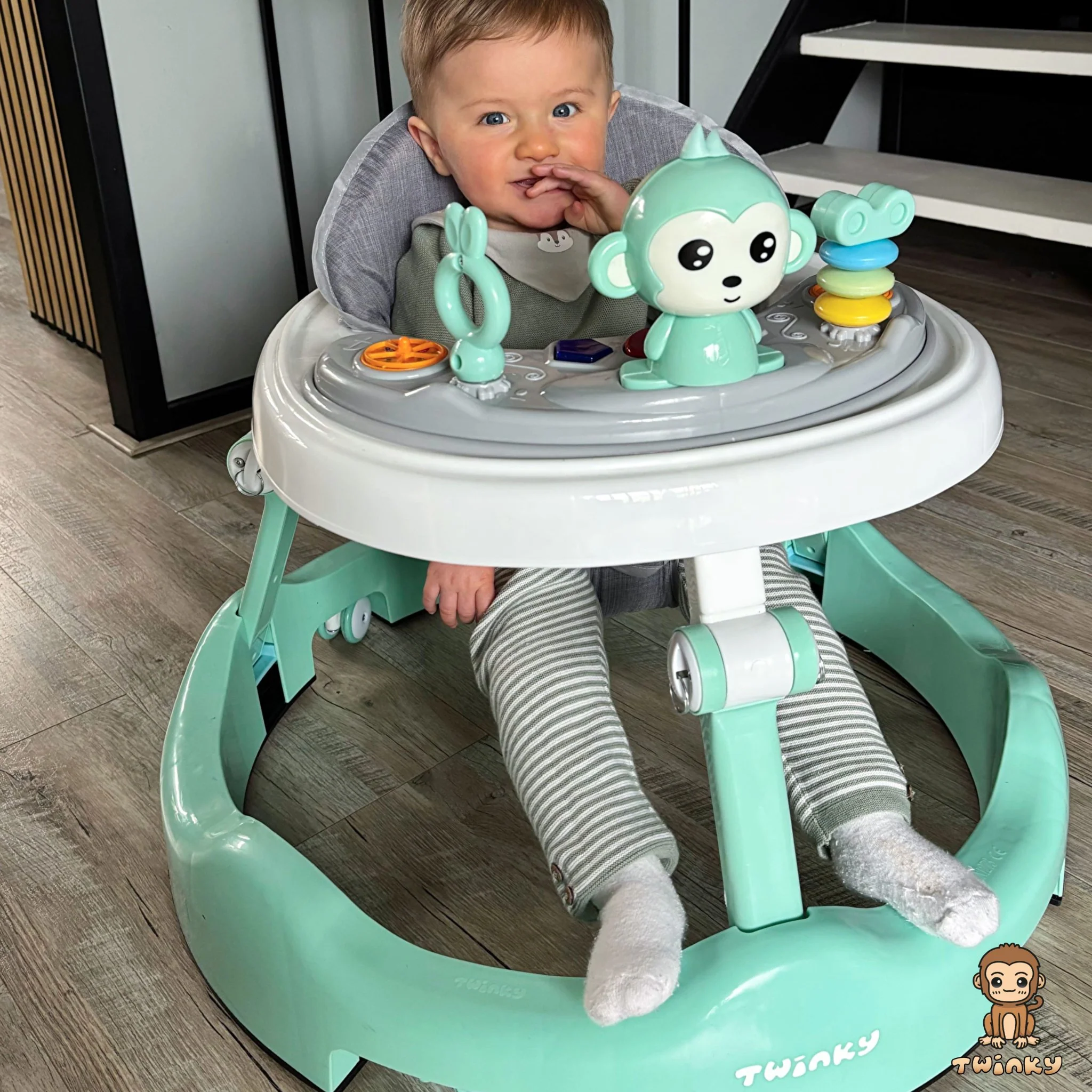Twinky Babywalker - Loopstoel Azur - Image 14