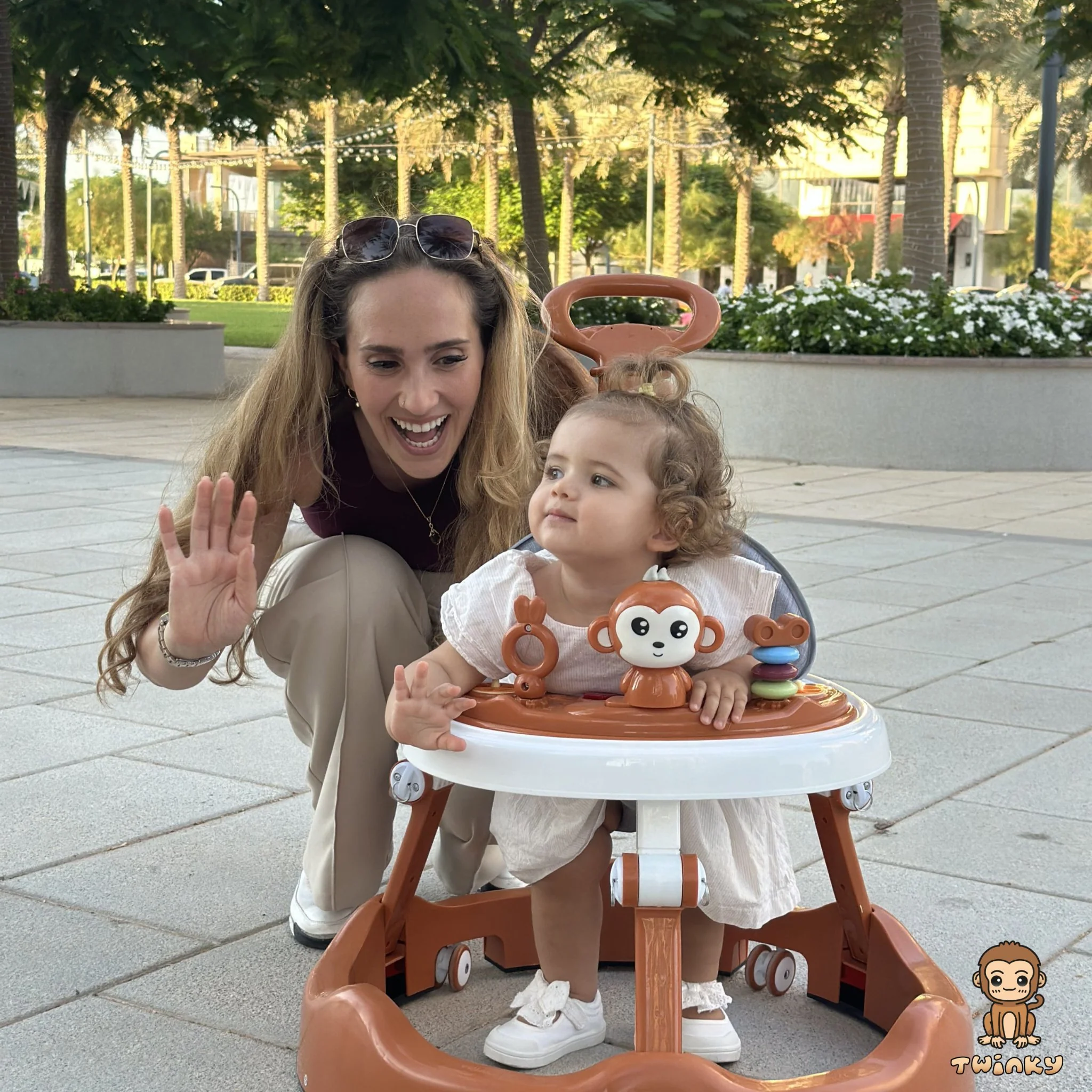 Twinky Babywalker - Loopstoel Azur - Image 17