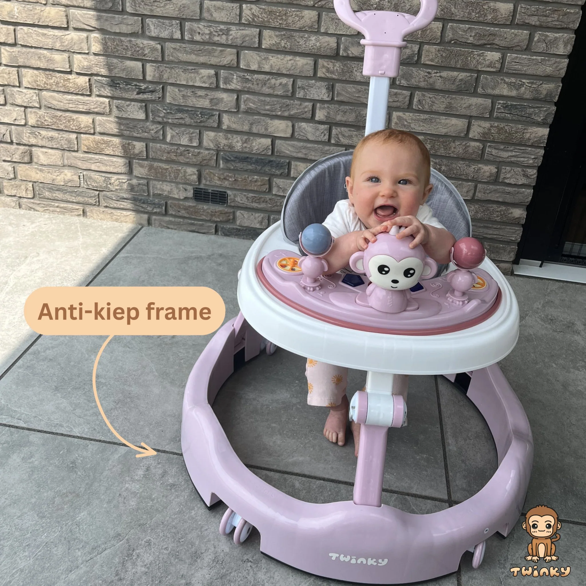 Twinky Babywalker - Loopstoel Azur - Image 9