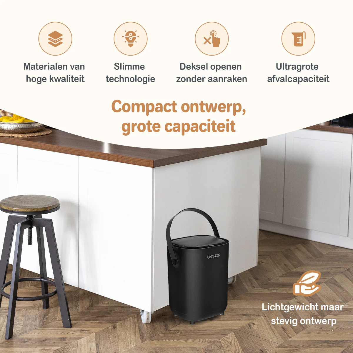 Twinky Luieremmer - Sensor Model – Zwart - Image 4