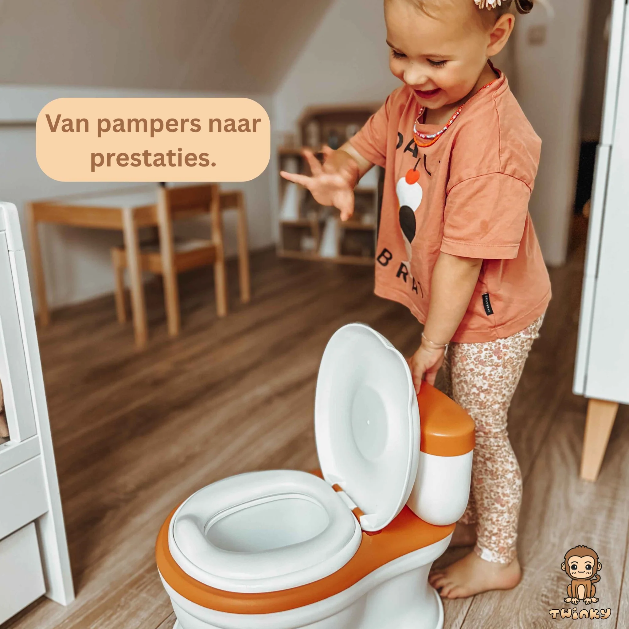 Twinky Potty - Plaspotje Roze - Image 15